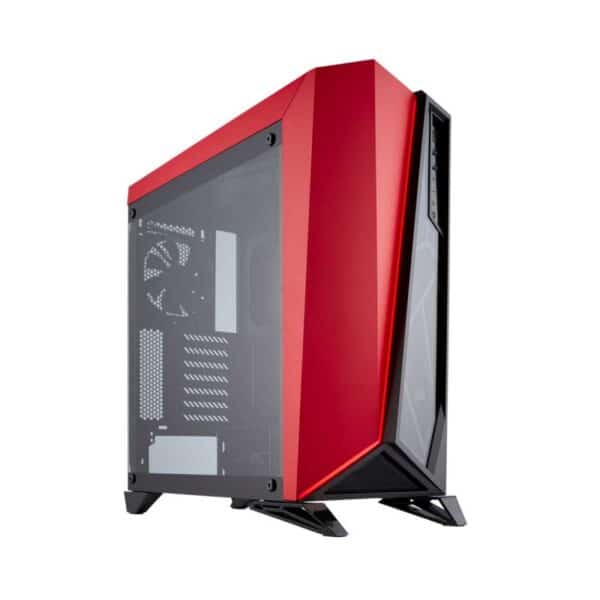 Corsair Carbide SPEC-OMEGA Mid Tower Gaming Case  Black/Red